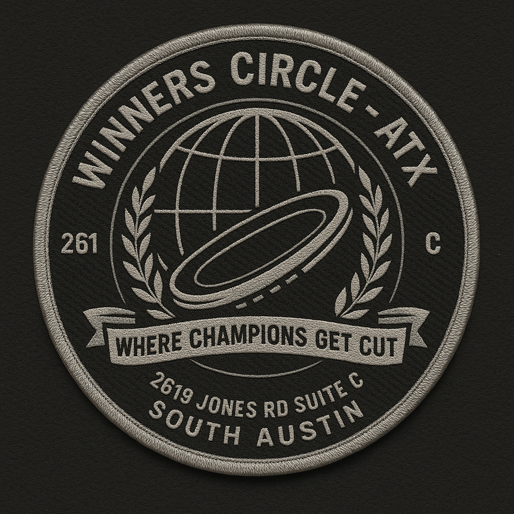 Winners Circle Barbershop logo